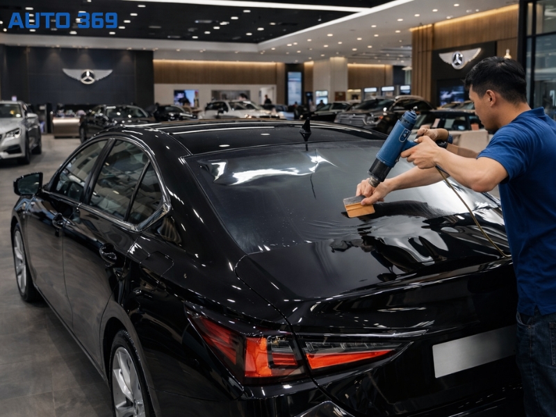 Dán phim cách nhiệt Wintech chính hãng, uy tín tại Auto369