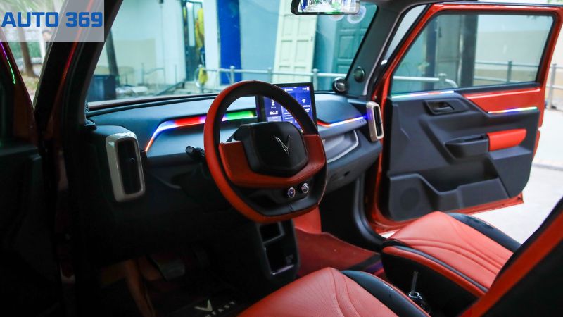VinFast VF3 đỏ Luxury sang trọng và đẳng cấp