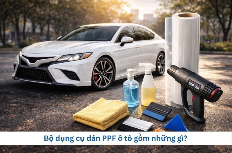 Bộ dụng cụ dán PPF ô tô 