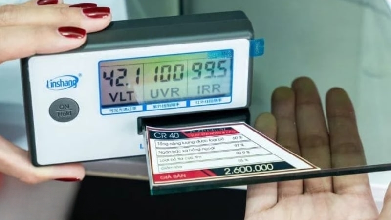 Hướng dẫn test phim cách nhiệt chuẩn kỹ thuật