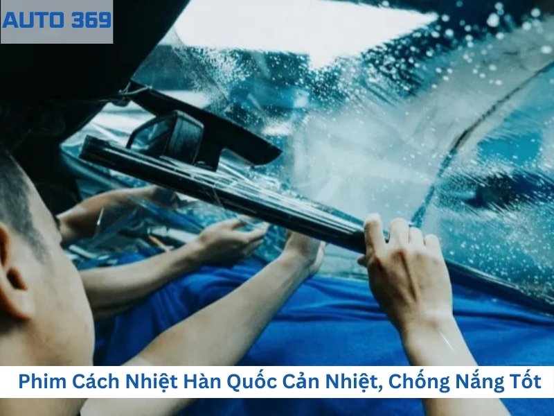 Phim cách nhiệt Hàn Quốc cản nhiệt, chống nắng tốt