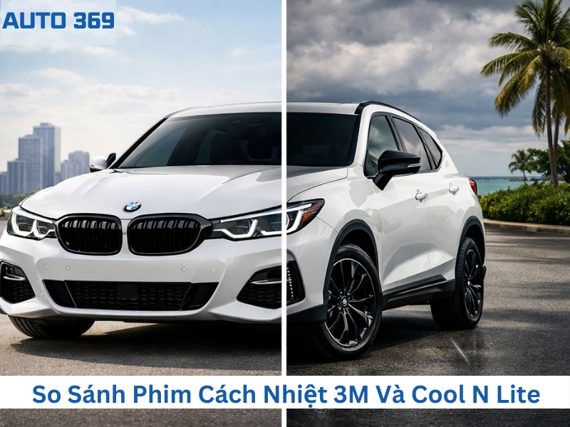 So sánh phim cách nhiệt 3M và Cool N Lite